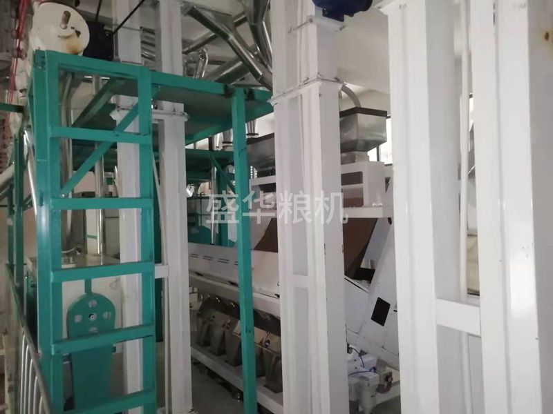 贵州安顺日产60吨玉米机组