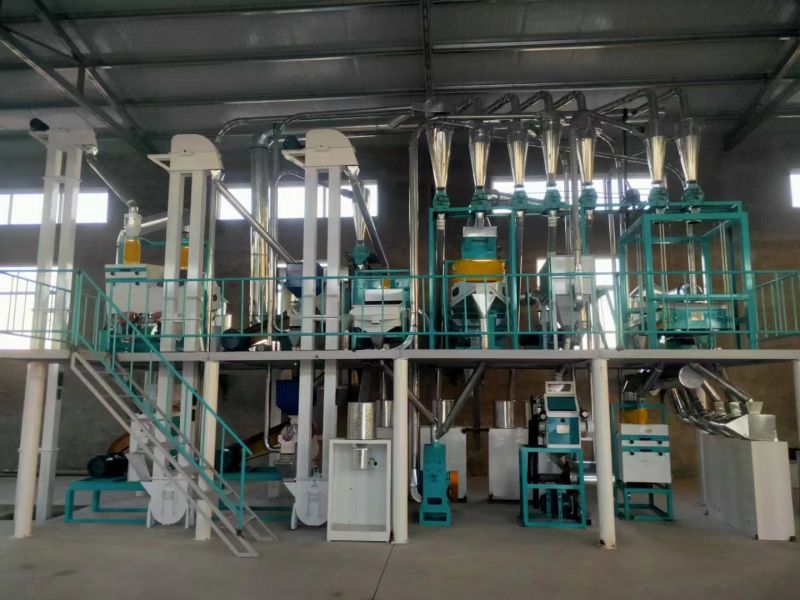 机械磨粉机生产线