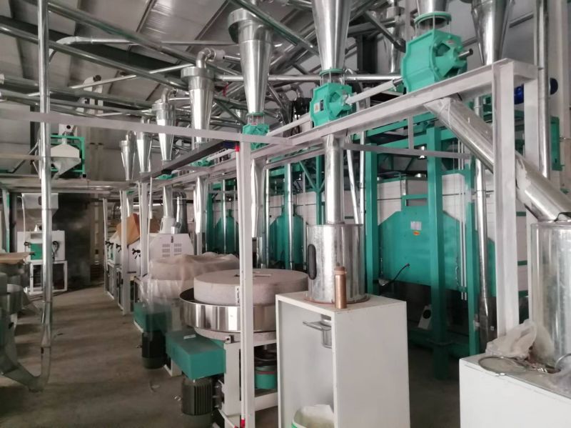 山东德州临邑六加四石磨面粉机