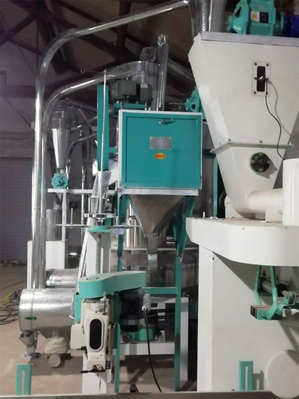 新疆昌吉三加一石磨和六组平筛制粉两套磨粉机