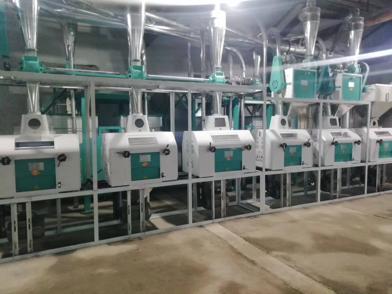 六组平筛制粉，日处理小麦30吨面粉机